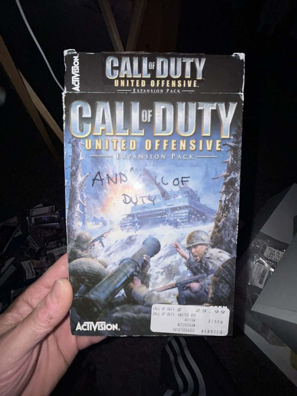 Activision Call Of Duty And United Offensive PC Game Lot